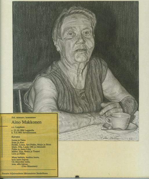 Aino
   Leppänen 1904-1992